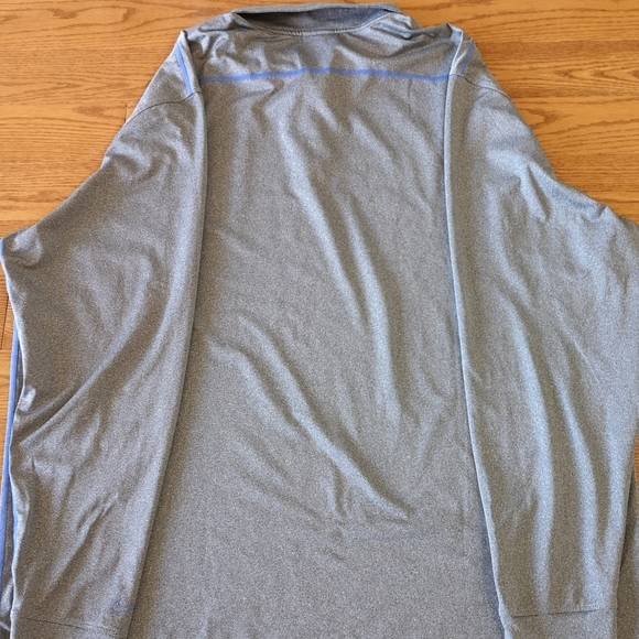 Nike Golf XL Long Sleeve Polo T-Shirt Grey - Picture 3 of 5